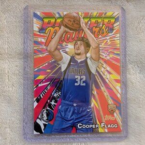 2025 TOPPS Cooper Flagg Mavericks RC Card